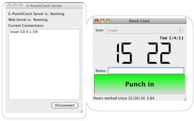 Download web tool or web app EZPunch Client/Server