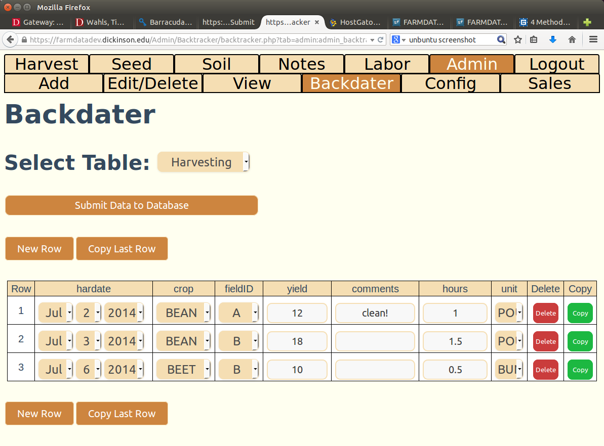 Download web tool or web app FARMDATA