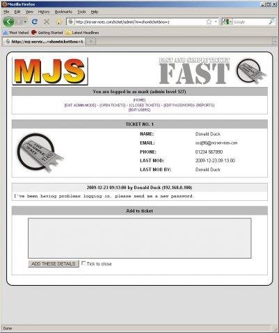 Download web tool or web app FAST (Fast And Simple Ticket)