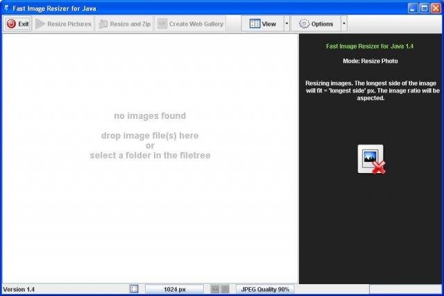 Download web tool or web app Fast Image (JPG) Resizer for Java