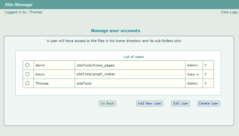 Download web tool or web app File Manager