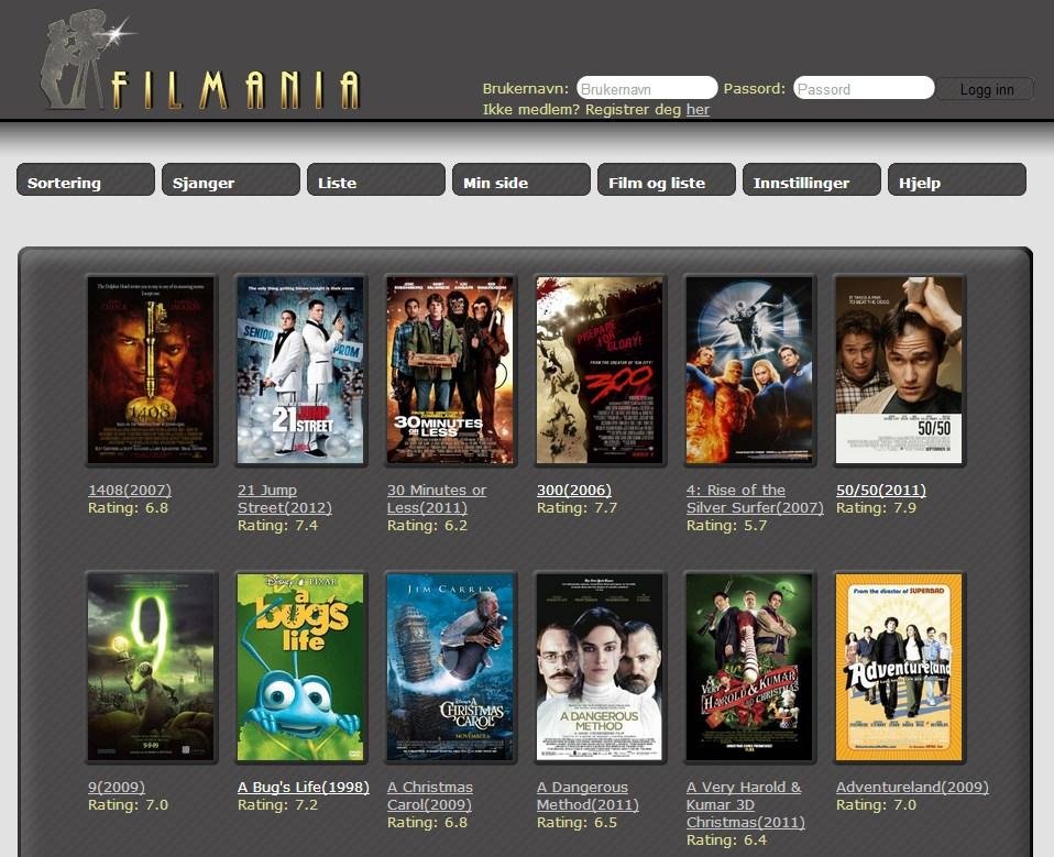 Download web tool or web app FilMania