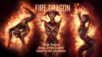 Free download FIRE DRAGON - Bodypainting meets Contorsion video and edit with RedcoolMedia movie maker MovieStudio video editor online and AudioStudio audio editor onlin