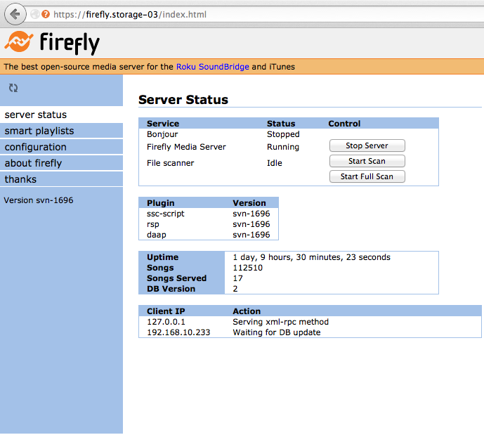 Download web tool or web app FireFly-Server