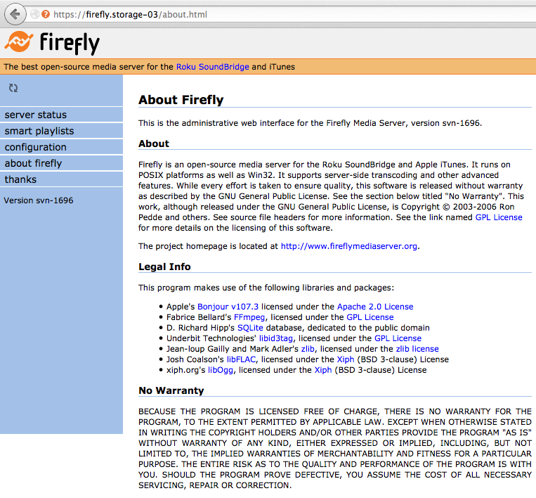 Download web tool or web app FireFly-Server