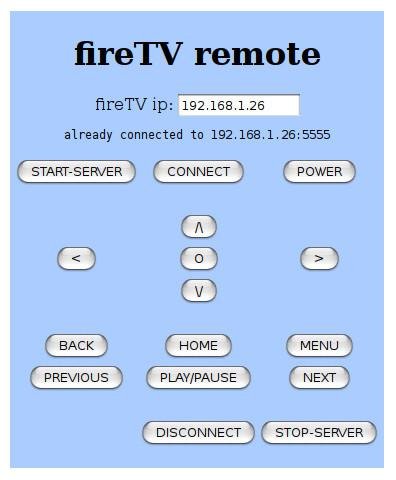 Download web tool or web app fireRemote