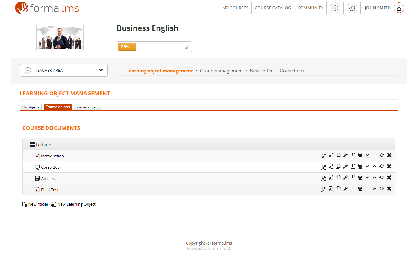 Download web tool or web app forma.lms