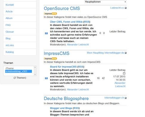 Download web tool or web app Forum-CMS-Projektmanagement Tools