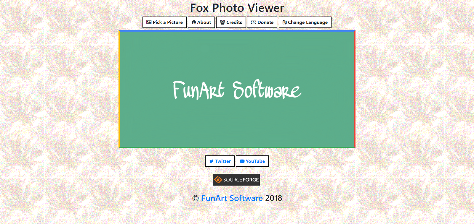 Download web tool or web app Fox Photo Viewer