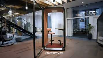 Free download Framery One - The Worlds First Connected Soundproof Pod - HuntOffice video and edit with RedcoolMedia movie maker MovieStudio video editor online and AudioStudio audio editor onlin