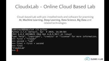 Free download Free Live Session on Introduction to Machine Learning by CloudxLab video and edit with RedcoolMedia movie maker MovieStudio video editor online and AudioStudio audio editor onlin