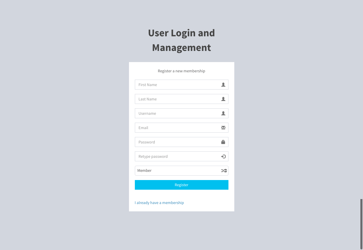 Download web tool or web app Free PHP/CI User Login and Management