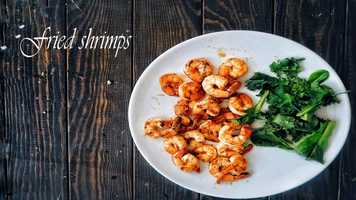 Free download Fried shrimps video and edit with RedcoolMedia movie maker MovieStudio video editor online and AudioStudio audio editor onlin