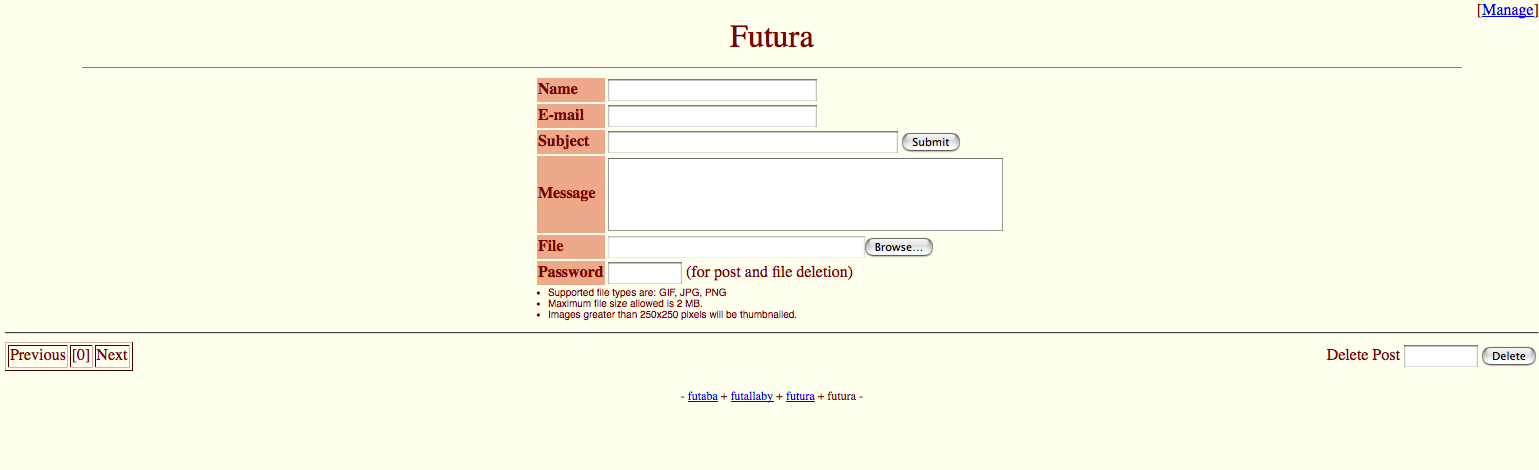 Download web tool or web app Futura