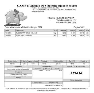 Download web tool or web app GAzie - Gestione Aziendale