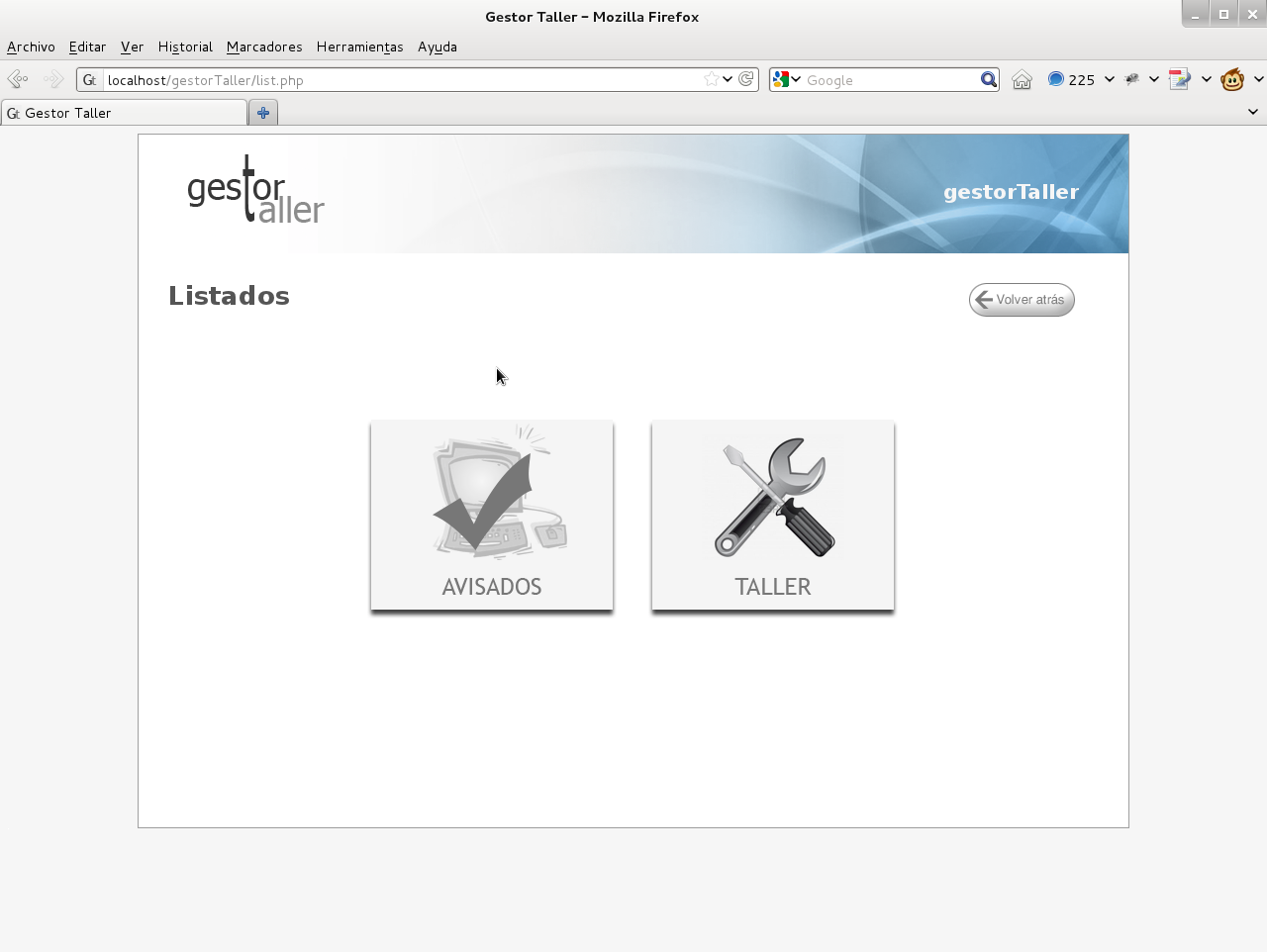 Download web tool or web app gestorTaller