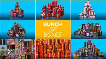 Free download Gift Boxes Element 3D Pack | After Effects Project Files - Videohive template video and edit with RedcoolMedia movie maker MovieStudio video editor online and AudioStudio audio editor onlin