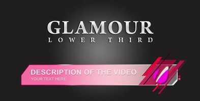 Free download Glamour Lower Thirds | After Effects Project Files - Videohive template video and edit with RedcoolMedia movie maker MovieStudio video editor online and AudioStudio audio editor onlin