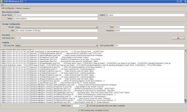 Download web tool or web app Global Sensor Networks (GSN)