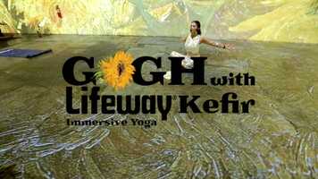 Free download Gogh with Lifeway Kefir Immersive Yoga video and edit with RedcoolMedia movie maker MovieStudio video editor online and AudioStudio audio editor onlin