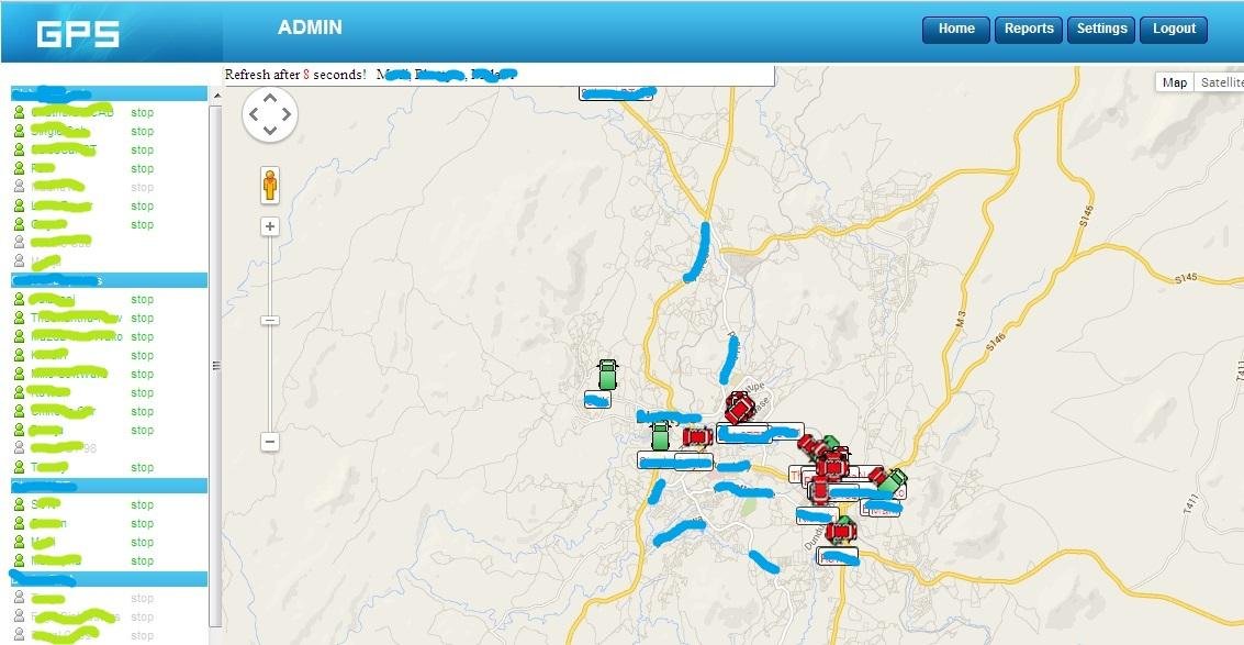 Download web tool or web app GPS Tracking system using Traccar Server