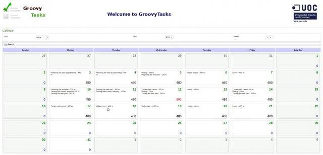 Download web tool or web app GroovyTasks