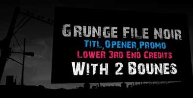 Free download Grunge Film Noir | After Effects Project Files - Videohive template video and edit with RedcoolMedia movie maker MovieStudio video editor online and AudioStudio audio editor onlin