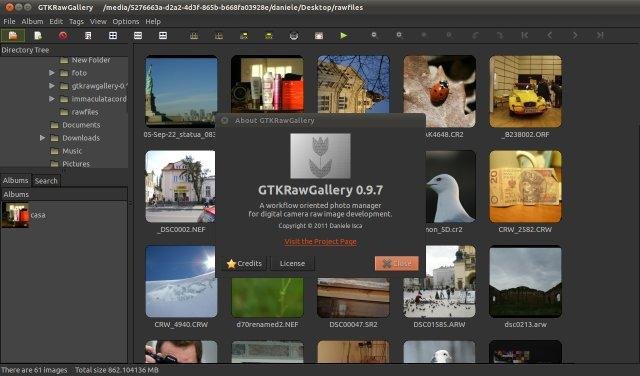 Download web tool or web app GTKRawGallery