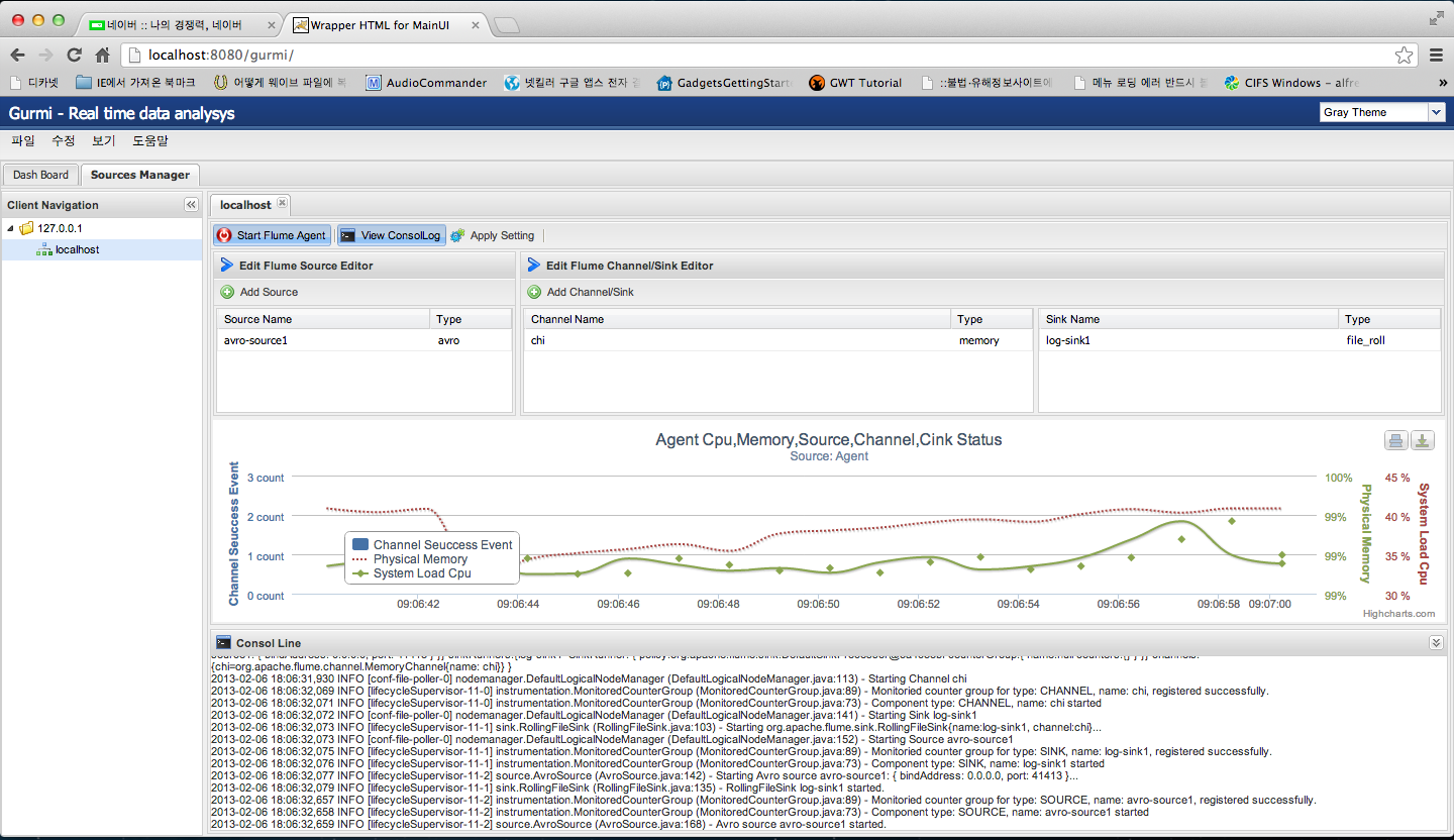 Download web tool or web app Gurmi - Real time data aggregation