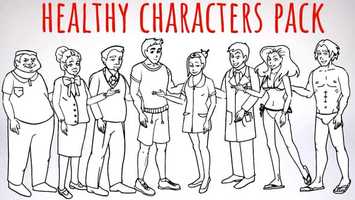 Free download Healhty Lifestyle - Sport, Fitness, Medicine Characters - Doodle Whiteboard Animation | After Effects Project Files - Videohive video and edit with RedcoolMedia movie maker MovieStudio video editor online and AudioStudio audio editor onlin