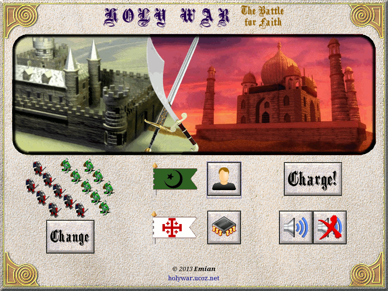 Download web tool or web app HolyWar: The battle for Faith