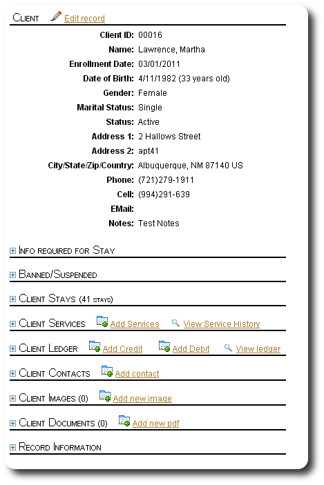 Download web tool or web app Homeless Shelter CSDB