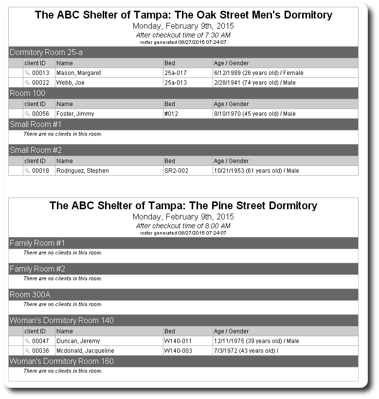 Download web tool or web app Homeless Shelter CSDB