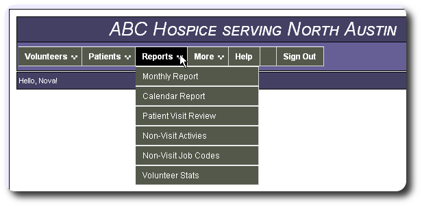 Download web tool or web app Hospice Volunteer Solutions