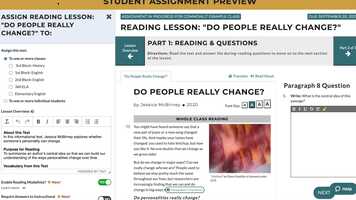 Free download How to assign and customize a CommonLit 360 digital reading lesson video and edit with RedcoolMedia movie maker MovieStudio video editor online and AudioStudio audio editor onlin