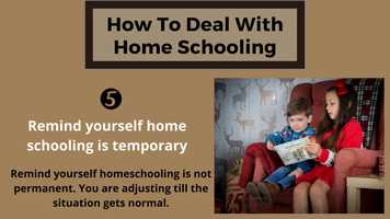 Free download How to Deal With Home Schooling video and edit with RedcoolMedia movie maker MovieStudio video editor online and AudioStudio audio editor onlin