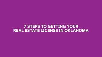 Free download How to Get an Oklahoma Real Estate License.mp4 video and edit with RedcoolMedia movie maker MovieStudio video editor online and AudioStudio audio editor onlin