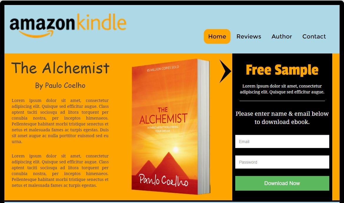 Download web tool or web app HTML Template Amazon Kindle books