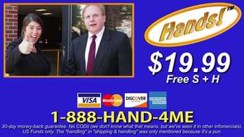 Free download Human Hands Parody Infomercial video and edit with RedcoolMedia movie maker MovieStudio video editor online and AudioStudio audio editor onlin