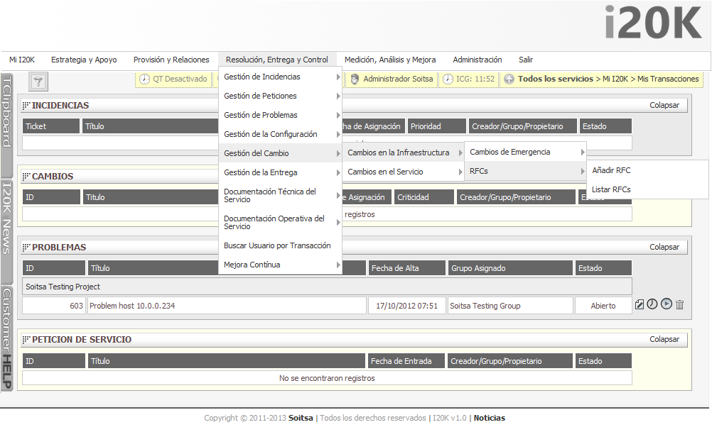 Download web tool or web app i20k (ISO 20000 SoftWare)