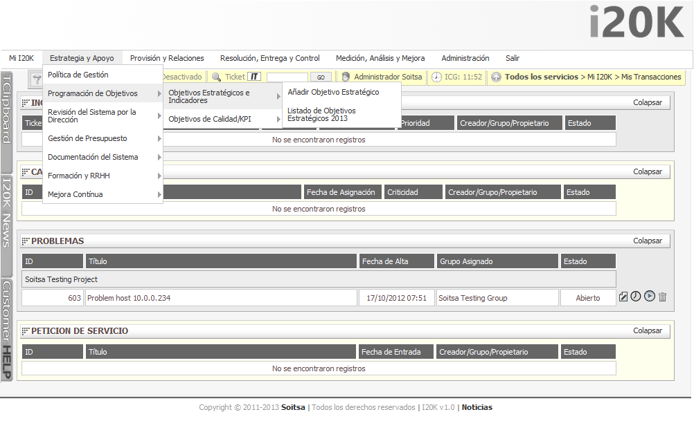 Download web tool or web app i20k (ISO 20000 SoftWare)