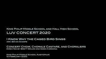 Free download I Know Why the Caged Bird Sings - Concert Choir, Chorale, Choraliers video and edit with RedcoolMedia movie maker MovieStudio video editor online and AudioStudio audio editor onlin