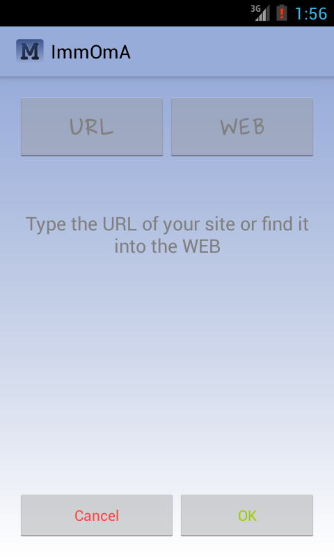 Download web tool or web app ImmOmA