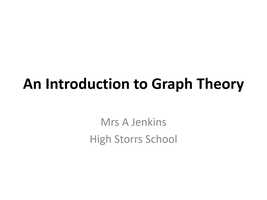 Free download Introduction to Graph Theory Y11 video and edit with RedcoolMedia movie maker MovieStudio video editor online and AudioStudio audio editor onlin