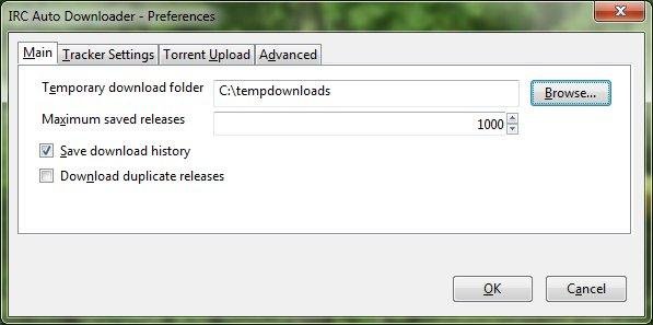 Download web tool or web app IRC Torrent Auto Downloader