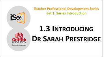 Free download iSee Teacher Professional Development Series: Part 1.3 Introducting Dr Sarah Prestridge video and edit with RedcoolMedia movie maker MovieStudio video editor online and AudioStudio audio editor onlin