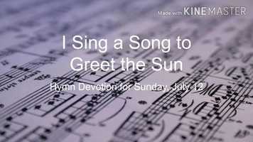 Free download I Sing a Song to Greet the Sun video and edit with RedcoolMedia movie maker MovieStudio video editor online and AudioStudio audio editor onlin