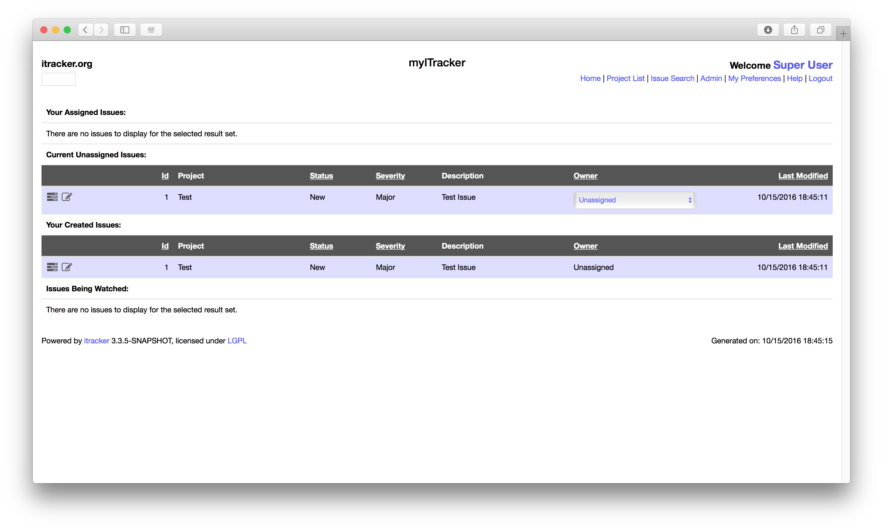 Download web tool or web app itracker