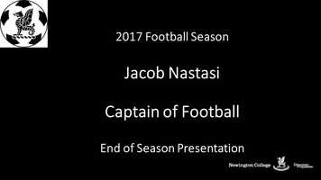 Free download Jacob Nastasi Football Captain 2017 Speech + Football Goals .mp4 video and edit with RedcoolMedia movie maker MovieStudio video editor online and AudioStudio audio editor onlin