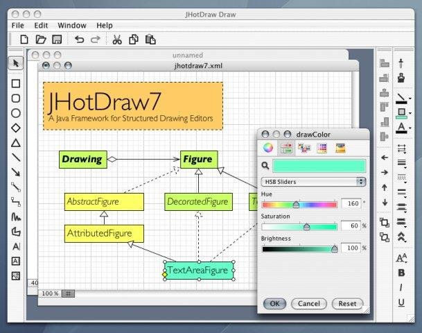 Download web tool or web app JHotDraw